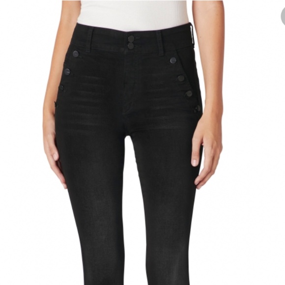JOES Jeans The Georgia High Rise Button Skinny || Color: Black, Size: 28 - Picture 6 of 6